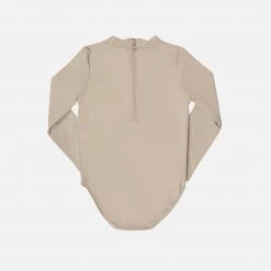 Petit Crabe Beaa UV LS Swimsuit - Cappuccino