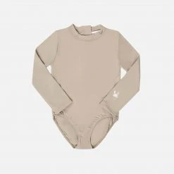 Petit Crabe Beaa UV LS Swimsuit - Cappuccino