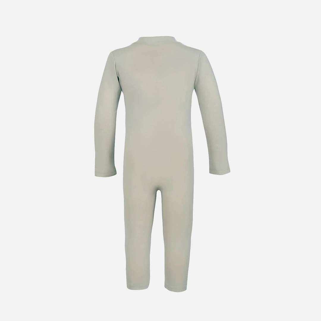 Petit Crabe Exclusive Lou UV LS Swim Bodysuit - Cappuccino Swimwear