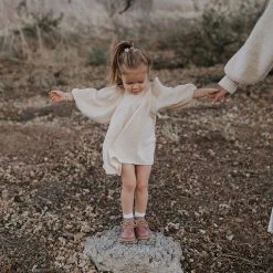 Petit Nord Scallop Desert Boots - Old Rose