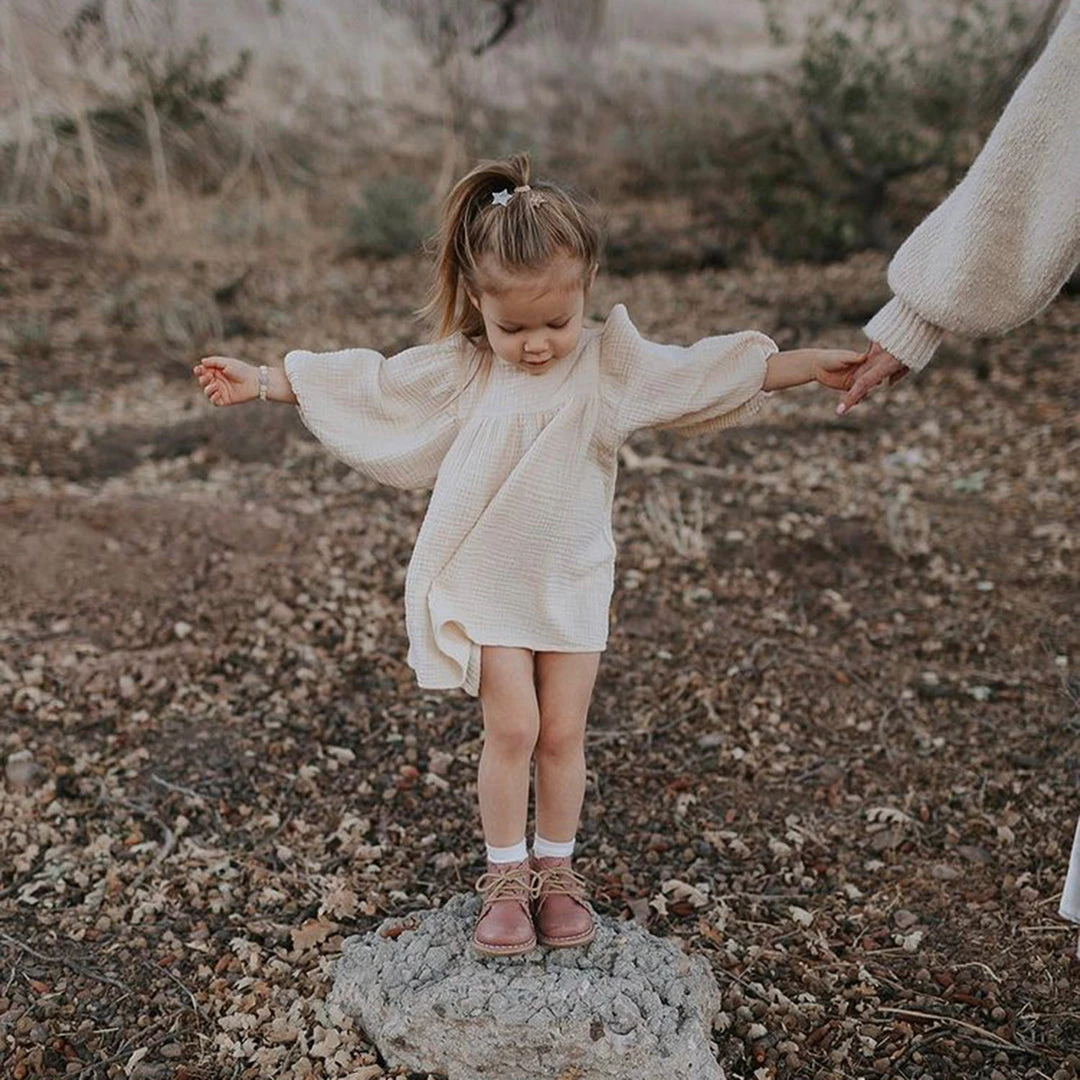 Petit Nord Scallop Desert Boots - Old Rose