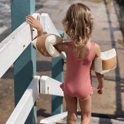 Petites Pommes Cotton & Linen Alex Inflatable Armbands - Dolce