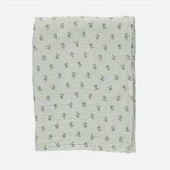 Poudre Organic Organic Cotton Sesame Swaddle - Motifs Hors-Saison Indian Tan