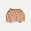 Poudre Organic Cotton & Linen Organic Cotton Verveine Bloomers - Maple Sugar