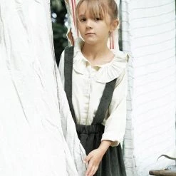 Poudre Organic Organic Cotton Aronie Blouse - Almond Milk