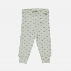 Poudre Organic Cotton & Linen Organic Cotton Basilic Leggings - Hors-Saison Indian Tan