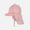 Pure Pure Cotton & Linen Linen Legionnaire Sun Hat - Rose Stripe