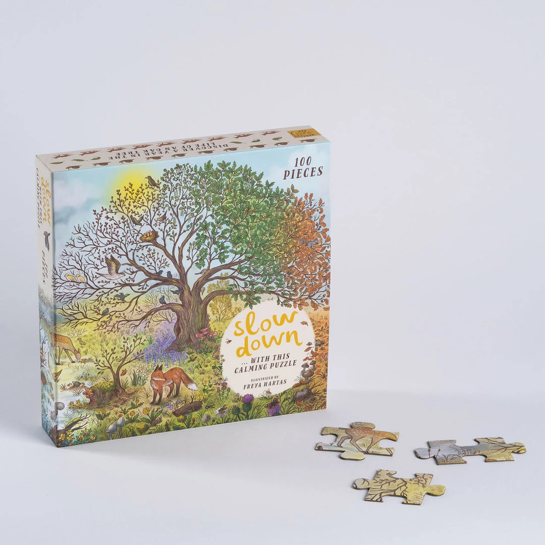 Puzzles Slow Down 100 Piece Puzzle