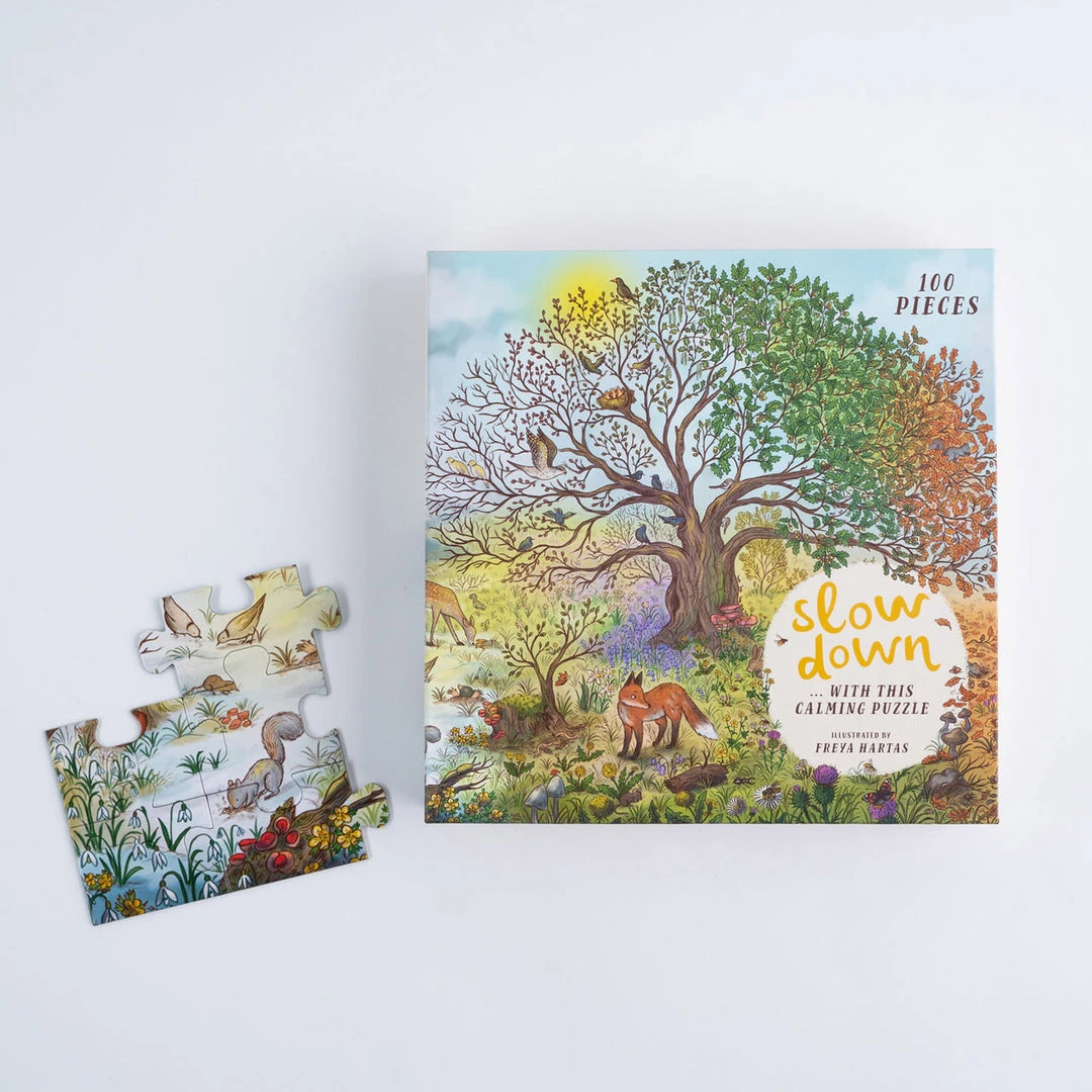 Puzzles Slow Down 100 Piece Puzzle
