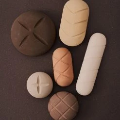 Raduga Grëz Handmade Wooden Bread - Set Of 6 Toys