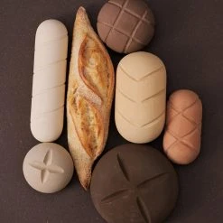 Raduga Grëz Handmade Wooden Bread - Set Of 6 Toys
