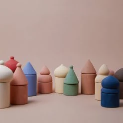 Raduga Grëz Toys Handmade Wooden Old City - Rainbow