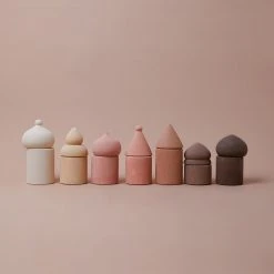 Raduga Grëz Toys Handmade Wooden Old City - Beige