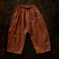Red Creek Kids SALE Linen Bobby Pants - Spice