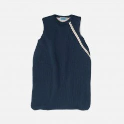 Reiff Baby Sleep & Blankets Organic Virgin Merino Wool/Cotton Sleeveless Sleeping Bag - Navy