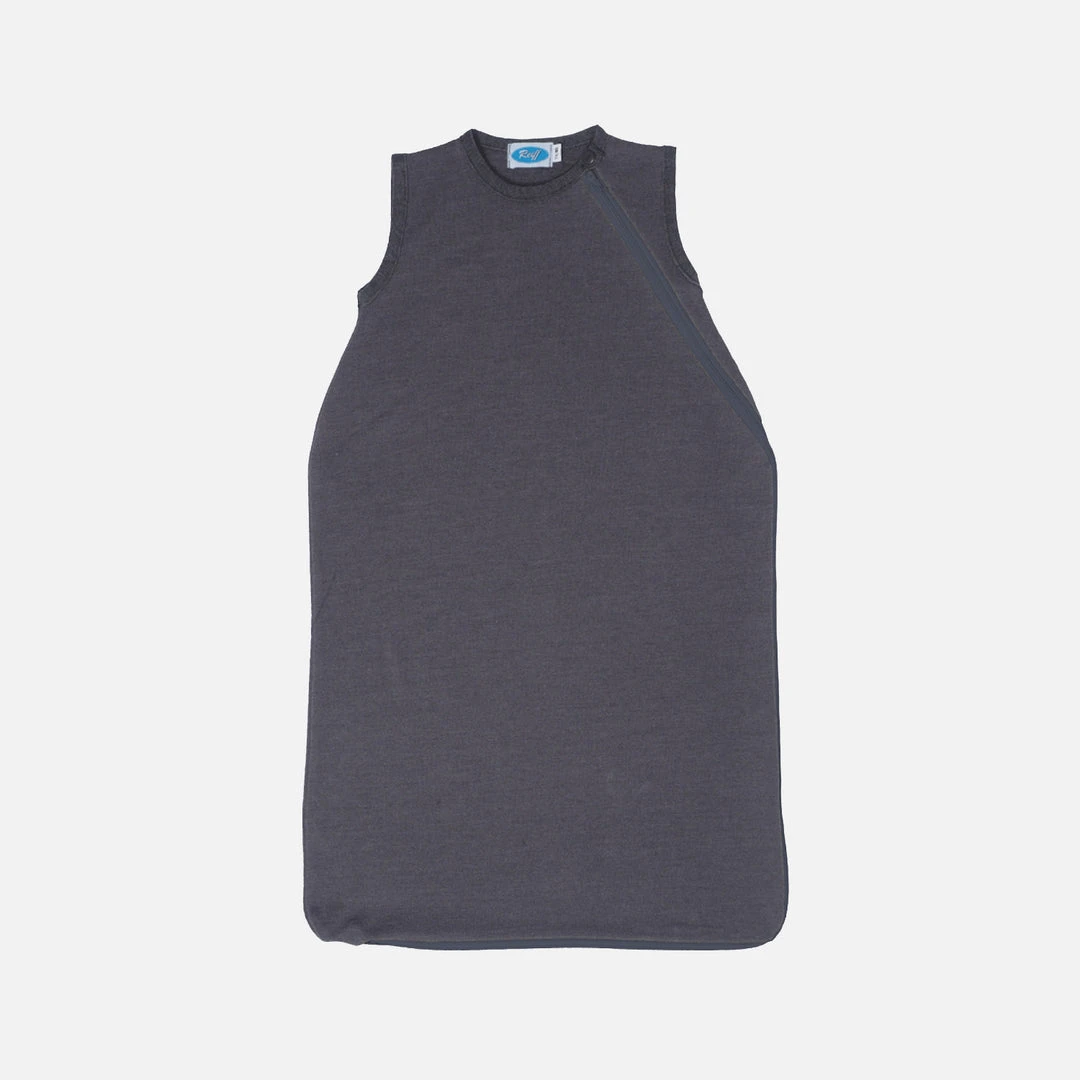 Reiff Baby Sleep & Blankets Organic Merino Wool/Silk Sleeveless Terry Sleeping Bag - Slate