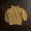 Selana Organic Merino Wool Sweater - Gold