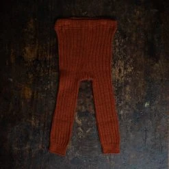 Selana Organic Merino Wool Leggings - Copper