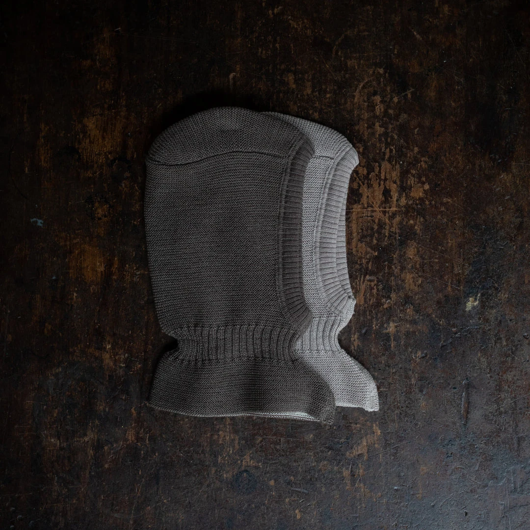 Selana Organic Merino Wool Balaclava - Chocolate Kids Wool