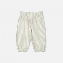 Serendipity Organics Organic Cotton Baby Pants - Laurel Stripe