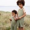 Serendipity Organics Organic Cotton Short Overalls - Laurel Leaf SALE