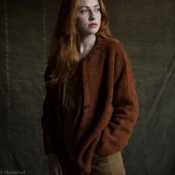 SISKIN Women's Heritage Wool Coast Cardigan - Rowan Adults