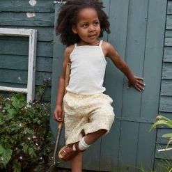 Konges Sløjd Organic Cotton Muslin Kiki Shorts - Petit Soleil SALE