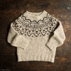 SISKIN Tops & Sweaters Donegal Merino Wool Isle Sweater - Stone