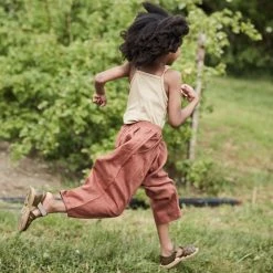 Red Creek Kids SALE Linen Bobby Pants - Spice