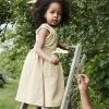 Ketiketa SALE Hand Woven Cotton Kids Zoè Dress - Mustard