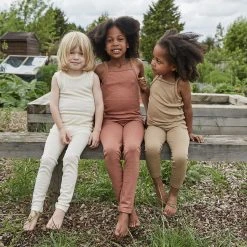 SISKIN Merino Wool/Silk Pointelle Leggings - Pearl