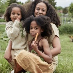 Ketiketa SALE Women's Hand Woven Cotton Adéle Jumpsuit - Mustard