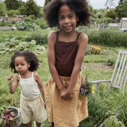 Matona Linen Gaia Skirt - Honey