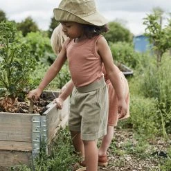 FUB SALE Organic Cotton Shorts - Sage