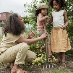 Matona Linen Gaia Skirt - Honey