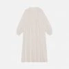 Skall Studio Women's Linen Painter Shirtdress - Desert Sand/White Stripe