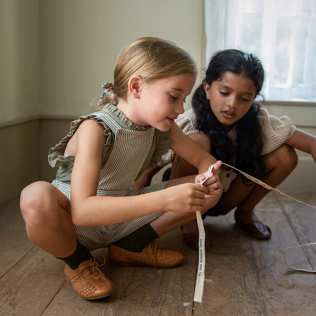 Soor Ploom Cotton & Linen Cotton Charlie Shortall - Engineer Stripe
