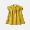 Soor Ploom Cotton Goldie Dress - Chamomile