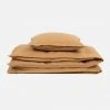Studio Feder Home & Baby Care Organic Cotton Duvet & Pillow Cover - Oak - Junior Size