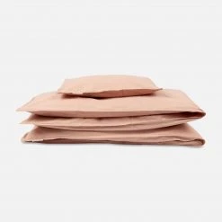 Studio Feder Organic Cotton Duvet & Pillow Cover - Dark Powder - Junior Size