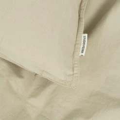 Studio Feder Organic Cotton Duvet & Pillow Cover - Moss - Single