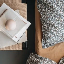 Studio Feder Organic Cotton Flat Sheet - Oak - Junior Size Home & Baby Care