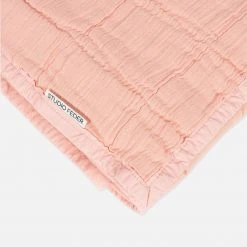 Studio Feder Home & Baby Care Organic Cotton Quilt - Peach