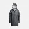 Stutterheim Adult's Classic Stockholm Raincoat - Charcoal Adults