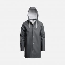 Stutterheim Adult's Classic Stockholm Raincoat - Charcoal Adults