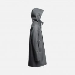 Stutterheim Adult's Classic Stockholm Raincoat - Charcoal Adults