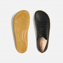 Vivobarefoot Women’s Leather Addis Shoes - Black