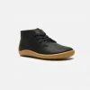Vivobarefoot Kids Leather Addis Gobi Boots - Obsidian Shoes