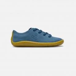 Vivobarefoot Kids Leather Addis Shoes - Indigo