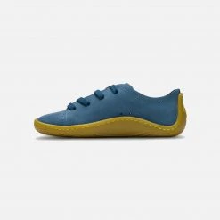 Vivobarefoot Kids Leather Addis Shoes - Indigo